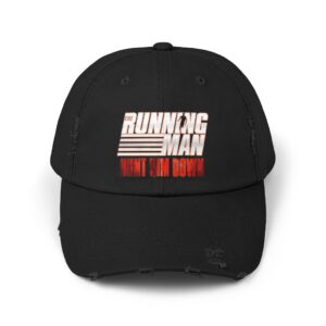 Running Man (2025) Unisex Distressed Cap