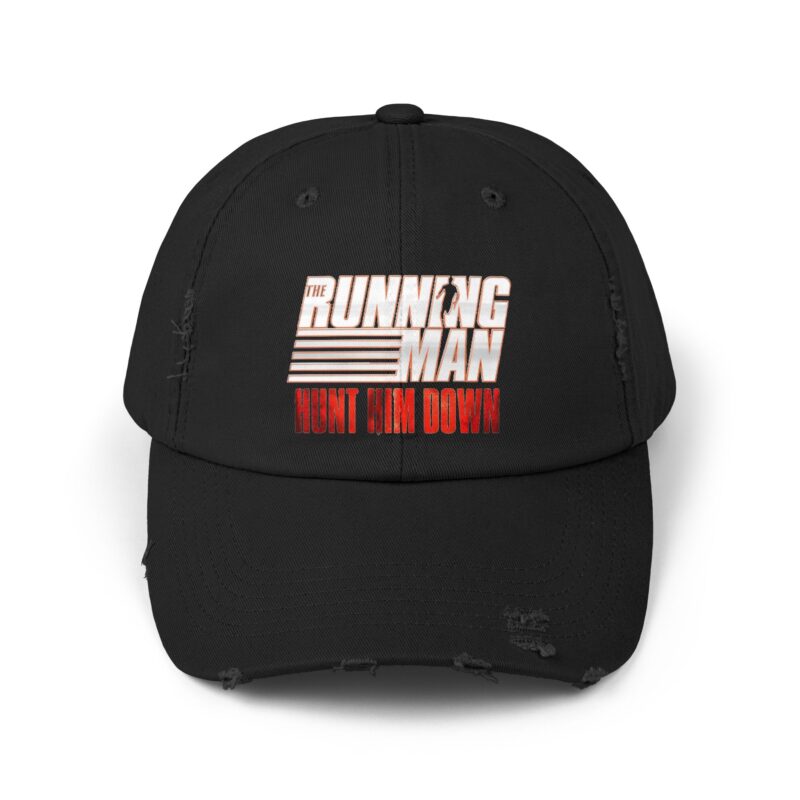 Running Man (2025) Unisex Distressed Cap