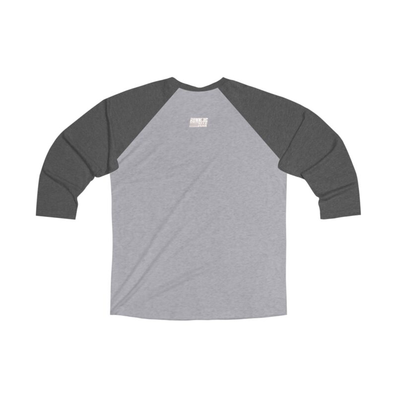 The Running Man (2025) Unisex Tri-Blend 34 Raglan Tee - Image 4