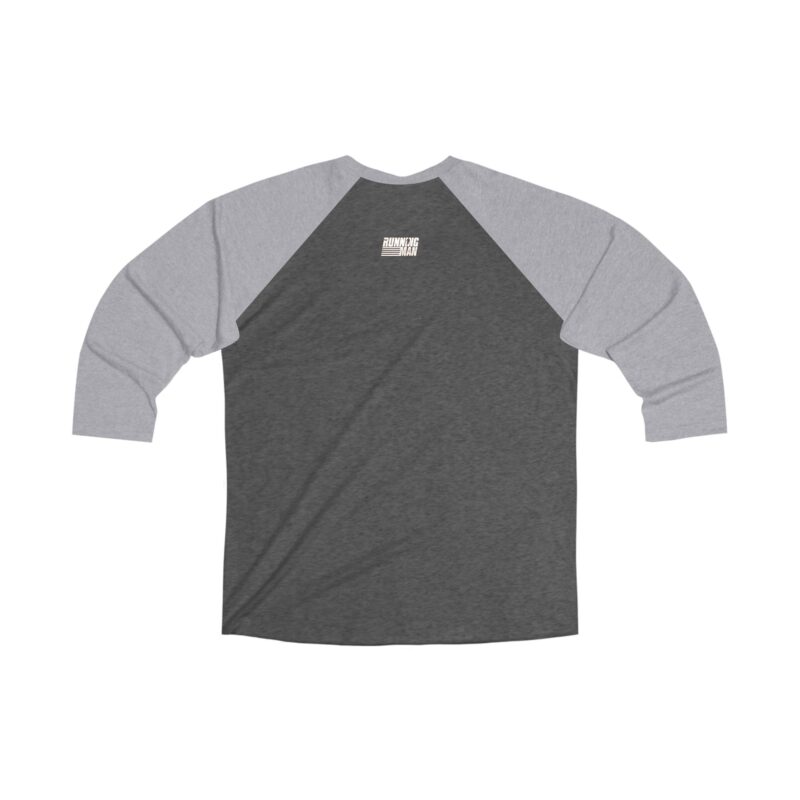 The Running Man (2025) Unisex Tri-Blend 34 Raglan Tee - Image 2