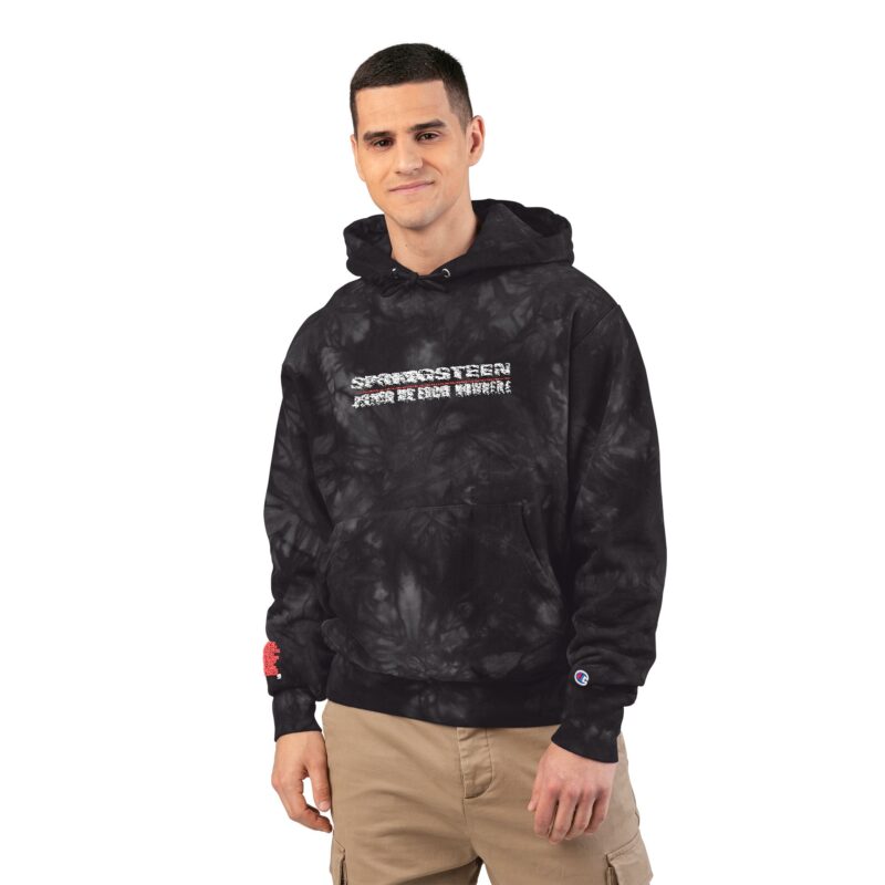 Springsteen: Deliver Me from Nowhere Unisex Champion Tie-Dye Hoodie (Embroidery) - Image 7