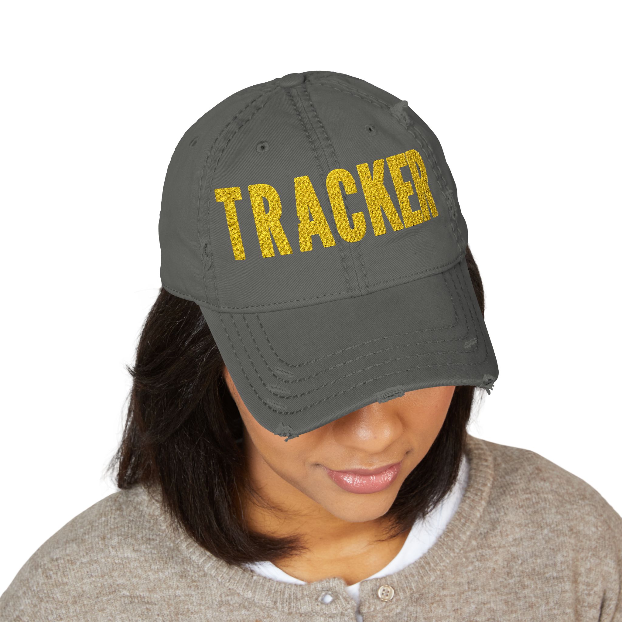 Tracker Distressed Dad Hat (Embroidery) - Image 7