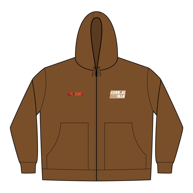 The Running Man (2025) CornerStone® Men's Duck Cloth Hooded Work Jacket (Embroidery) - Image 2