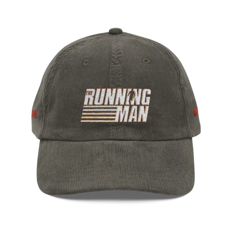 Running Man (2025) Vintage Corduroy Cap (Embroidery) - Image 9