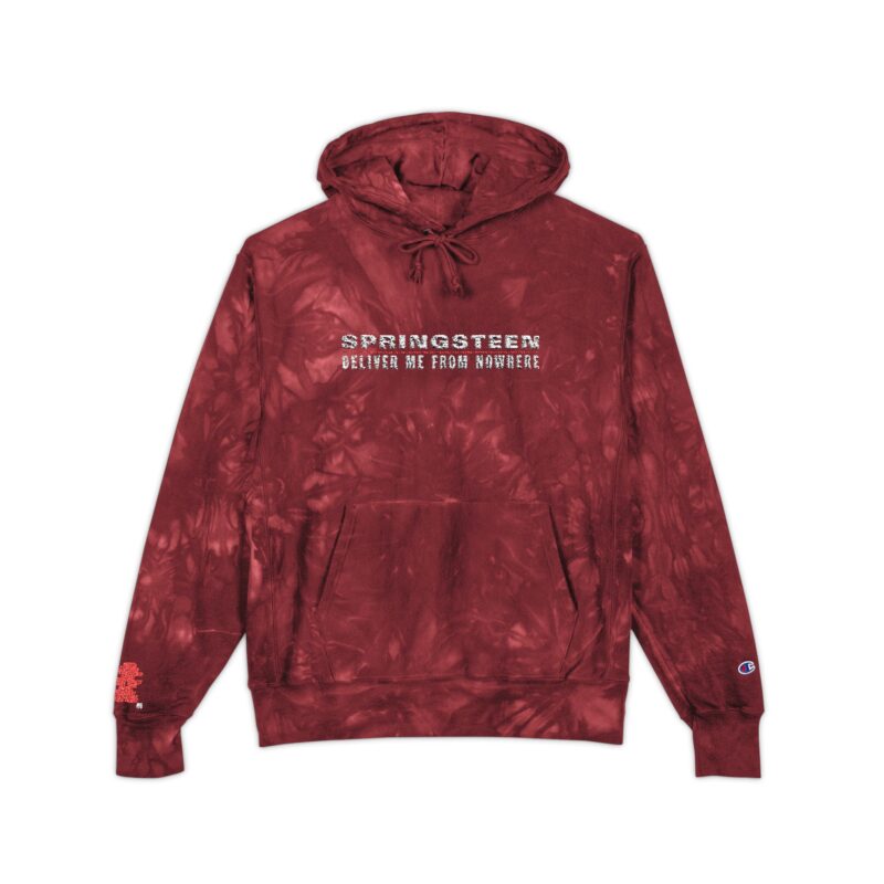 Springsteen: Deliver Me from Nowhere Unisex Champion Tie-Dye Hoodie (Embroidery) - Image 9