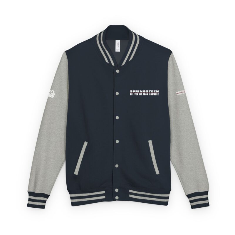 Springsteen: Deliver Me from Nowhere Unisex Heavyweight Letterman Jacket - Image 5
