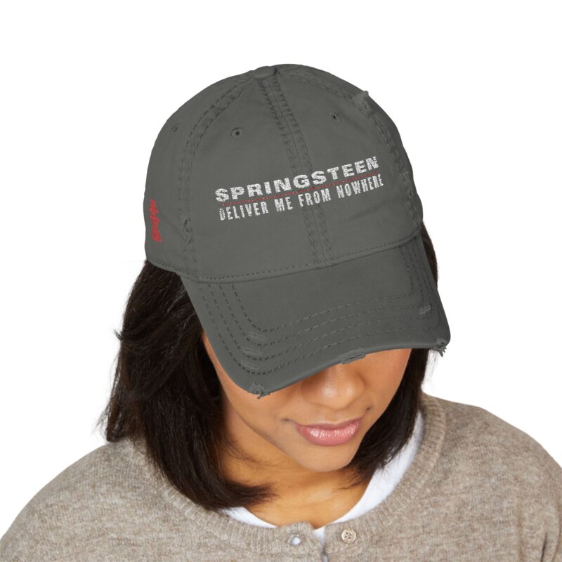 Springsteen: Deliver Me from Nowhere Distressed Dad Hat (Embroidery) - Image 7