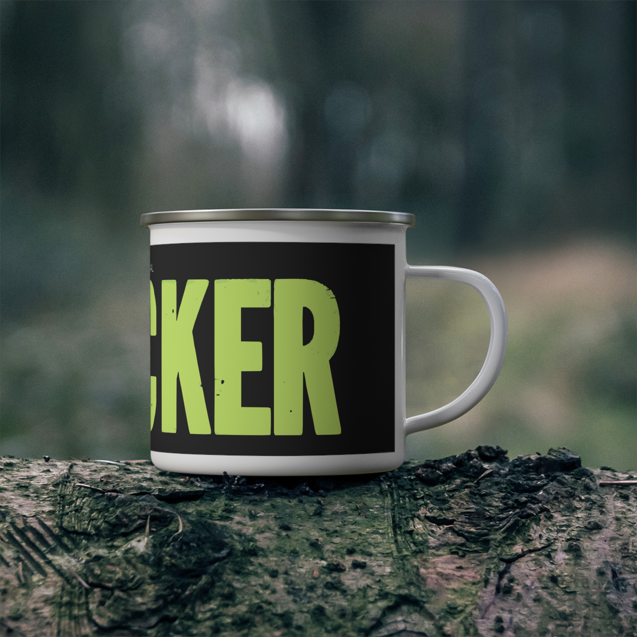 Tracker Enamel Camping Mug - Image 4