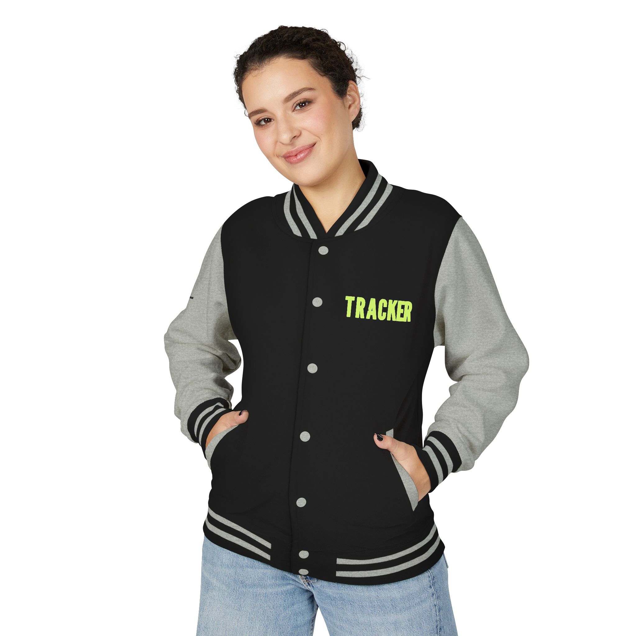 Tracker Unisex Heavyweight Letterman Jacket - Image 23