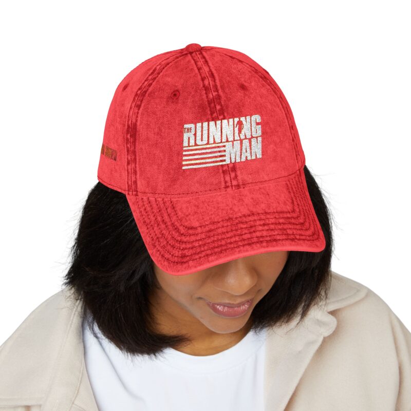 Running Man (2025) Vintage Cap (Embroidery) - Image 3