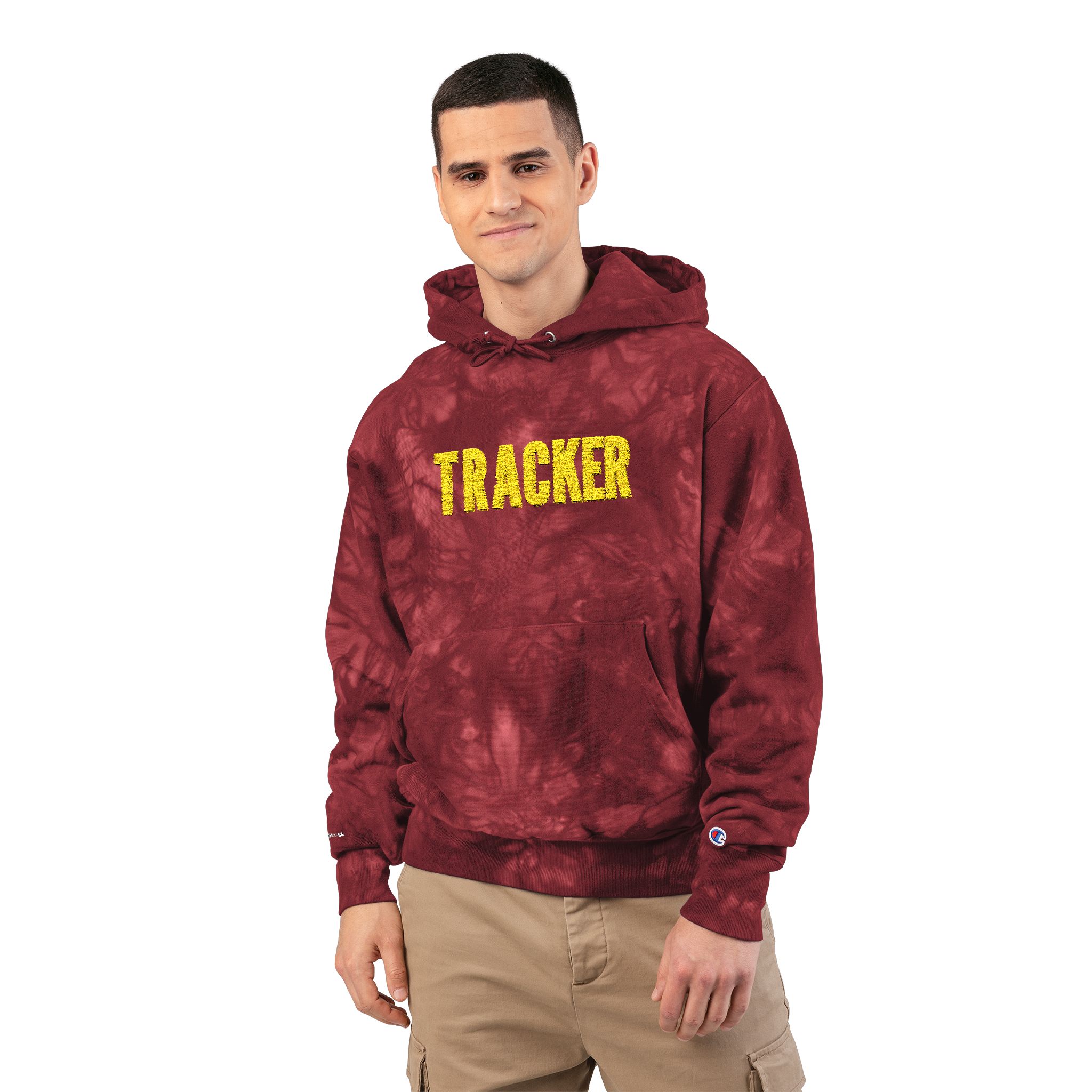 Tracker Unisex Champion Tie-Dye Hoodie (Embroidery) - Image 11
