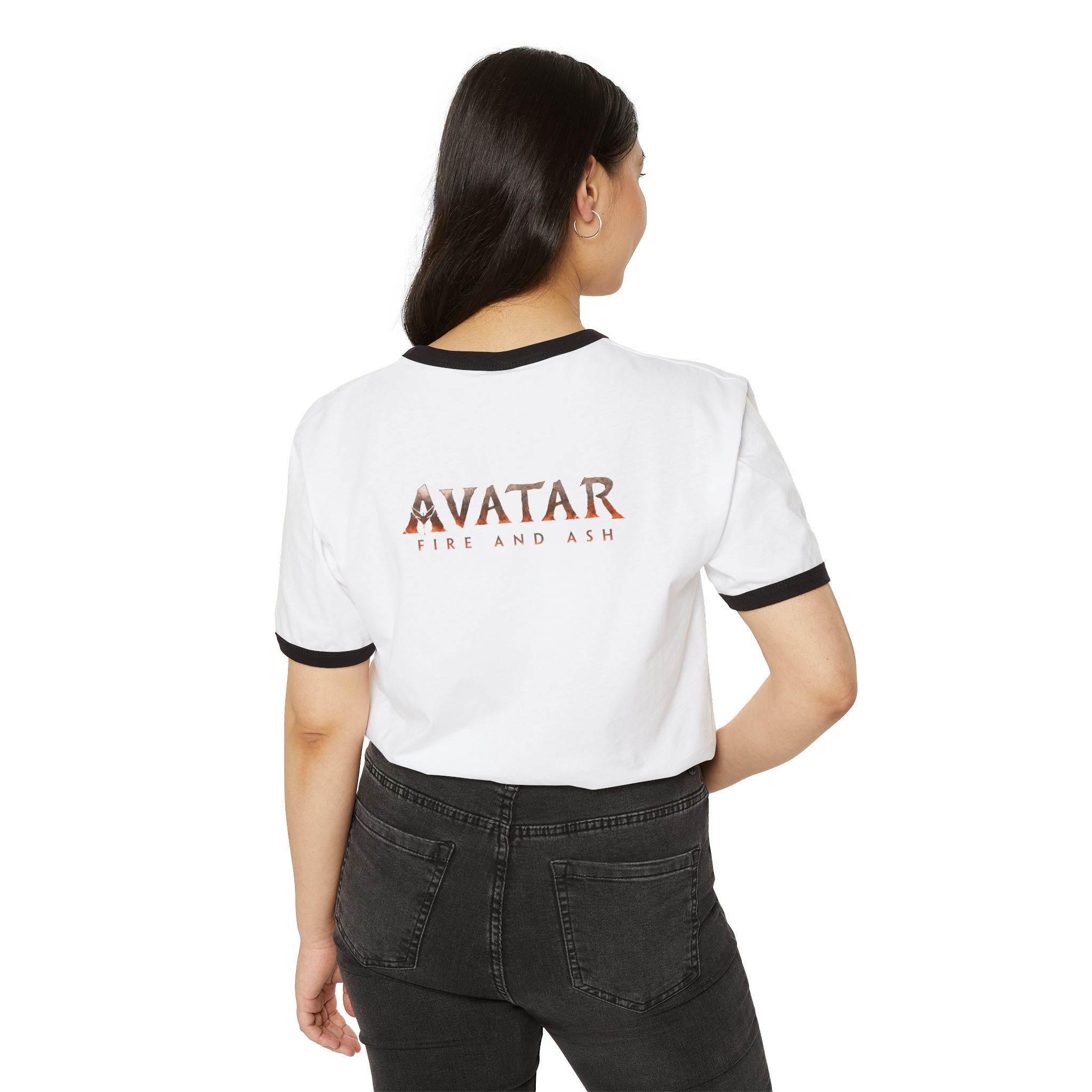 The Avatar: Fire and Ash Unisex Cotton Ringer T-Shirt - Image 16