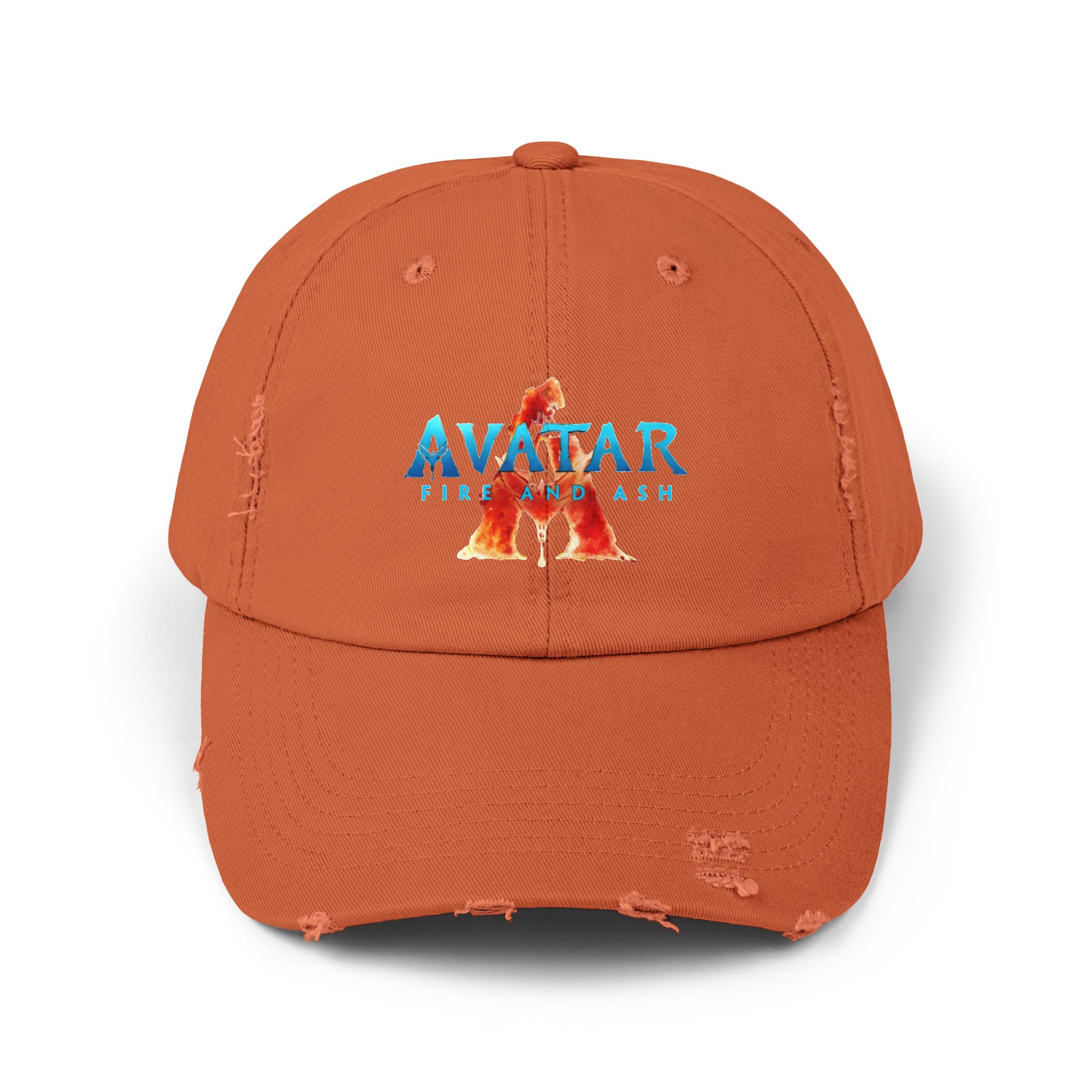 The Avatar: Fire and Ash Unisex Distressed Cap - Image 13