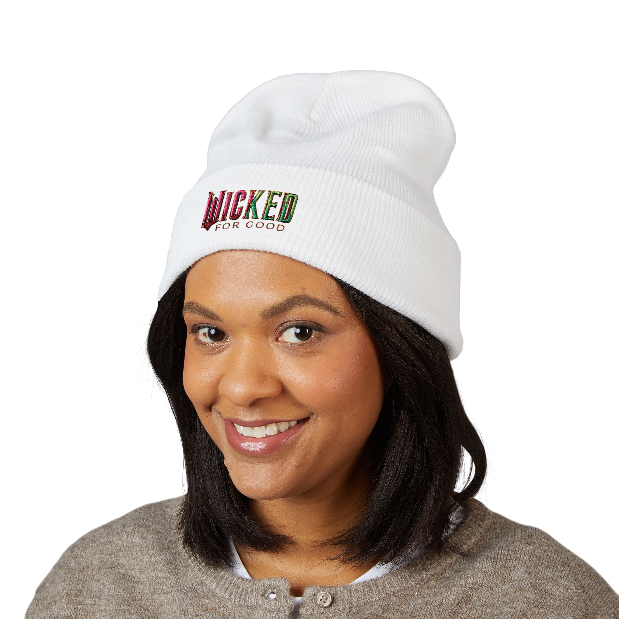 Wicked: For Good Classic Cuffed Beanie (Embroidery) - Image 3