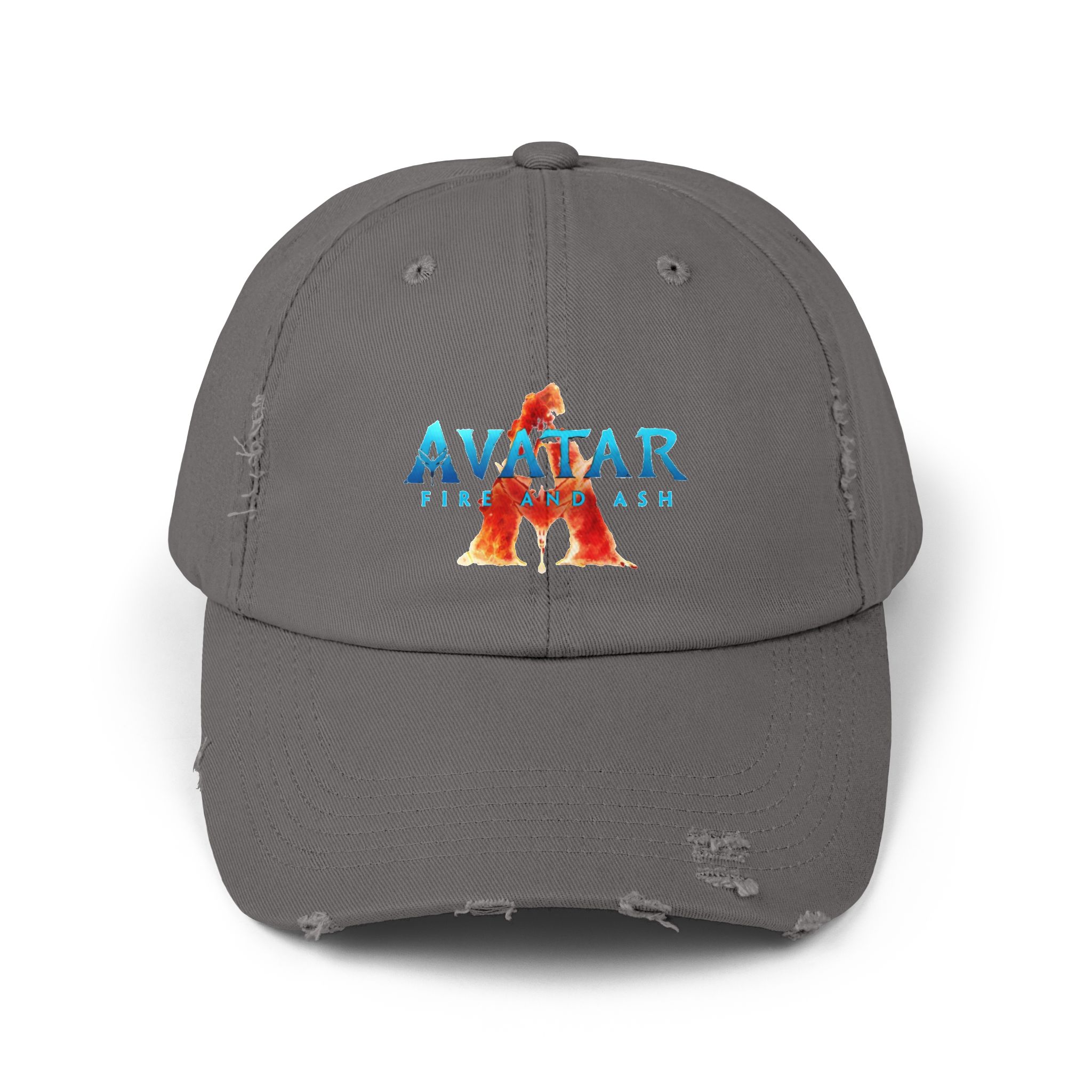 The Avatar: Fire and Ash Unisex Distressed Cap - Image 13