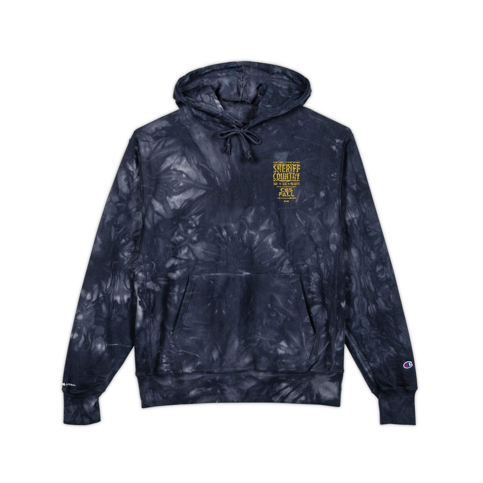 Sheriff Country Unisex Champion Tie-Dye Hoodie (Embroidery)
