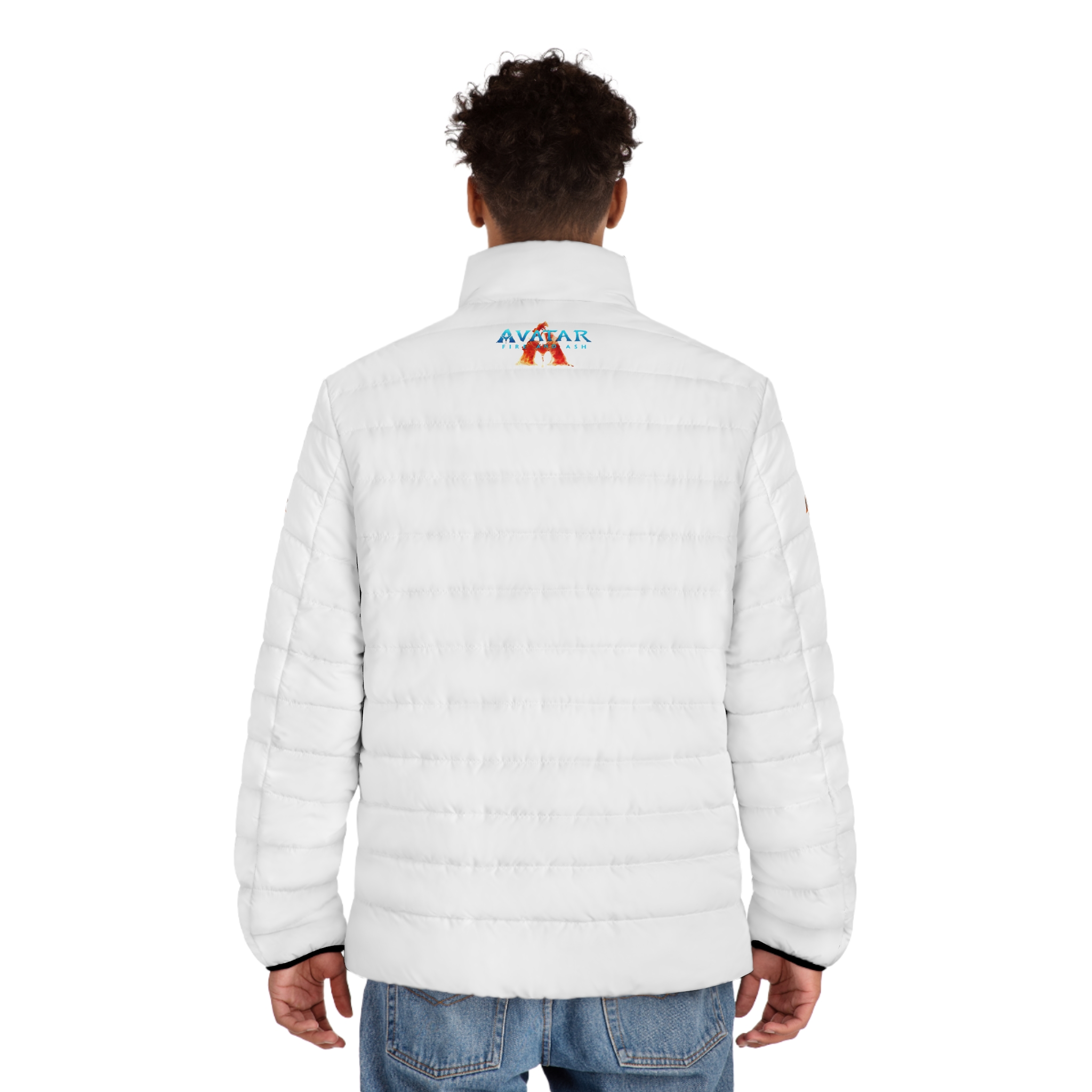 The Avatar: Fire and Ash Men's Puffer Jacket - Image 4