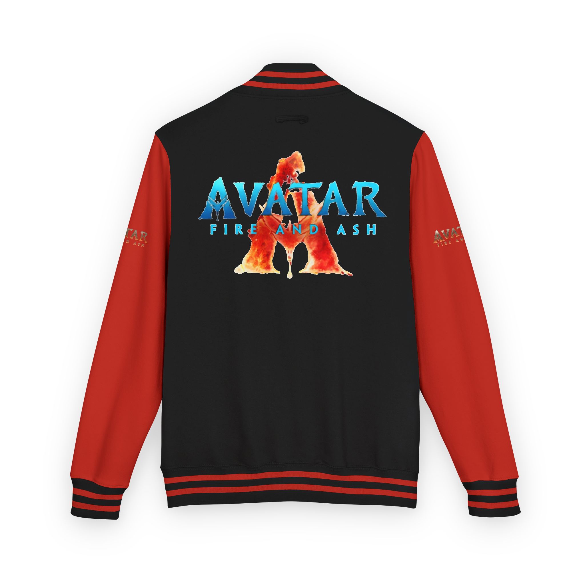 The Avatar: Fire and Ash Unisex Heavyweight Letterman Jacket - Image 10