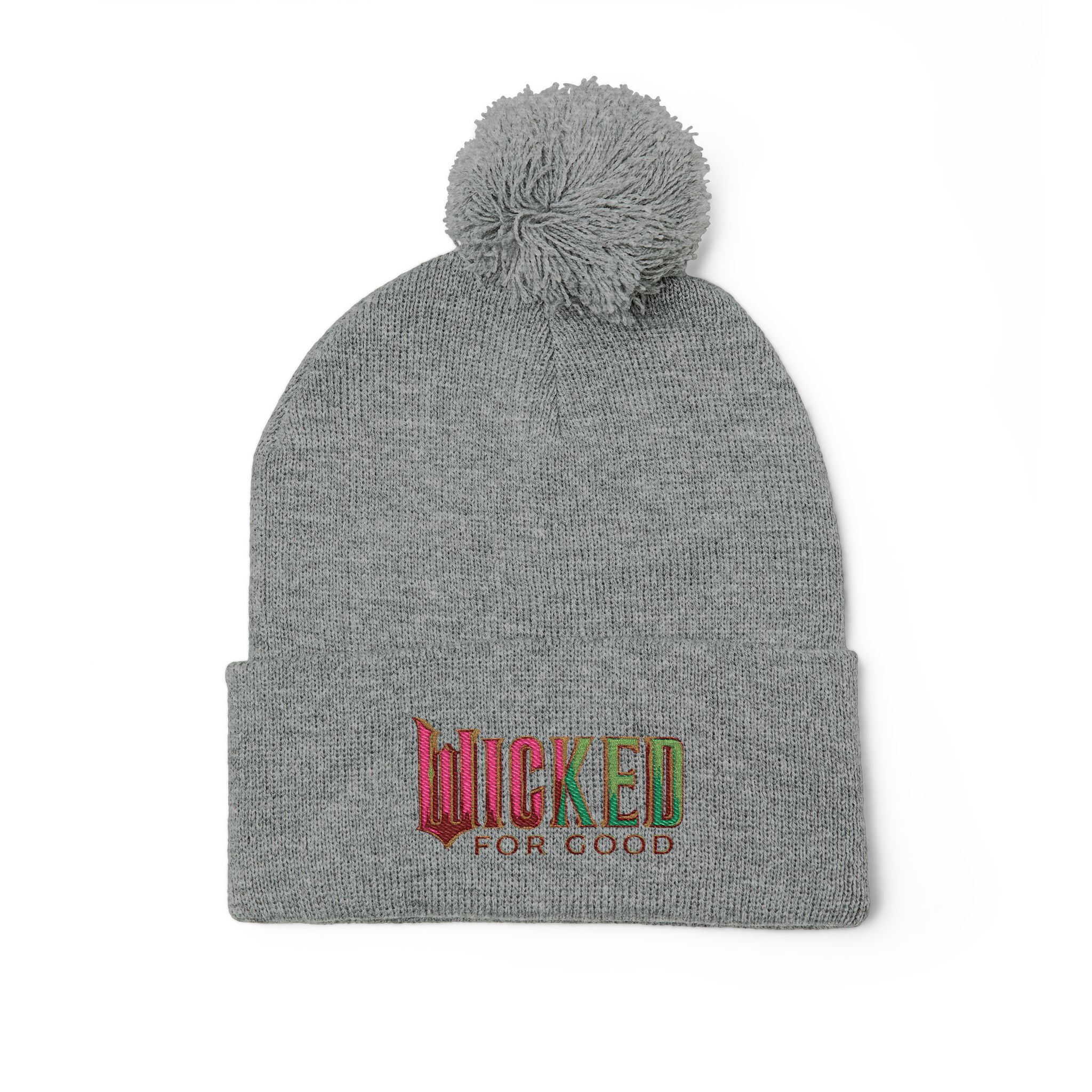 Wicked: For Good Pom-Pom Knit Cap (Embroidery) - Image 3