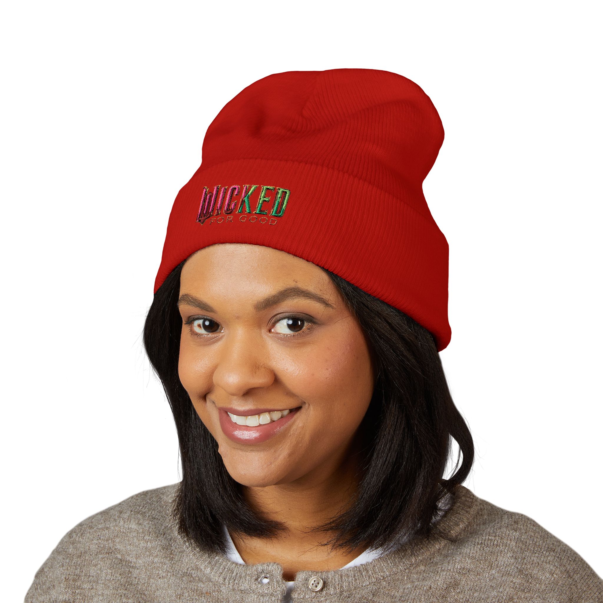 Wicked: For Good Classic Cuffed Beanie (Embroidery) - Image 35