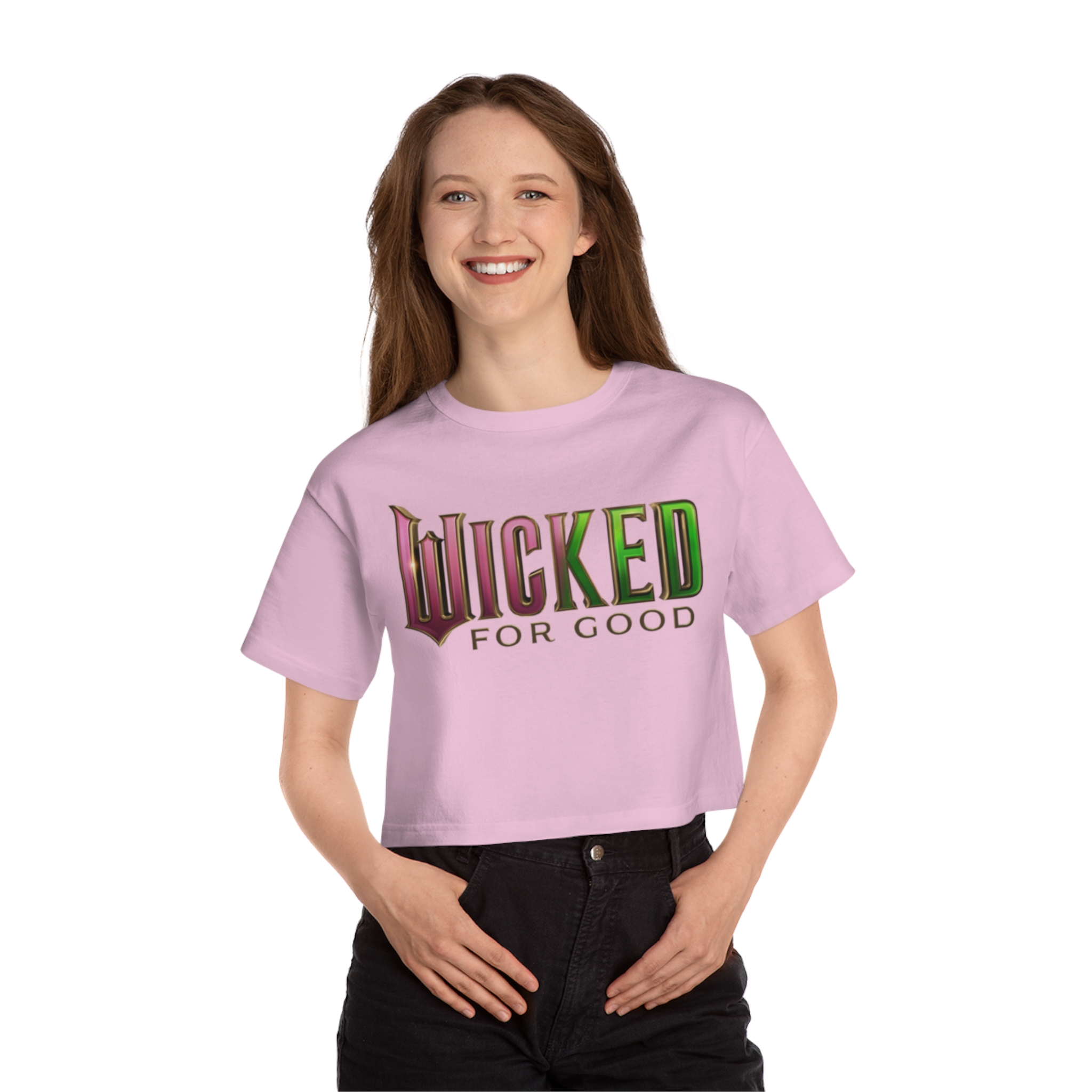 Wicked: For Good Champion Women's Heritage Cropped T-Shirt - Image 12