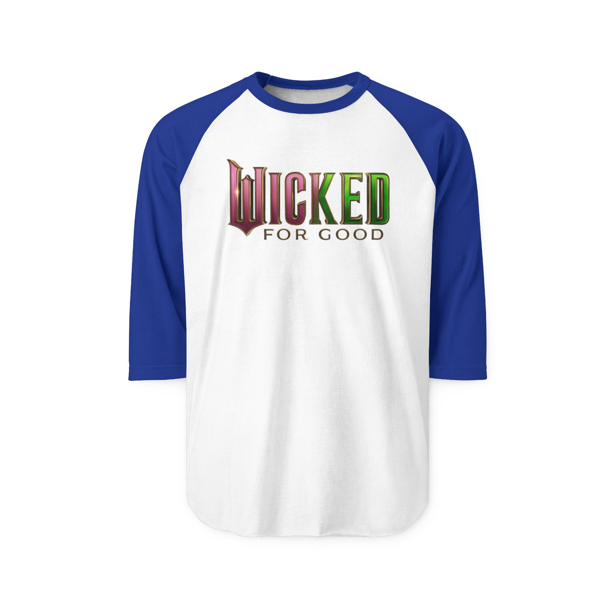 Wicked: For Good Unisex Three-Quarter Sleeve Raglan Shirt - Image 17