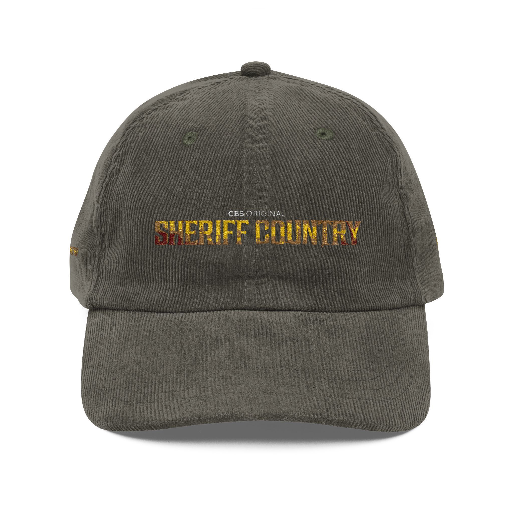 Sheriff Country Vintage Corduroy Cap (Embroidery) - Image 9