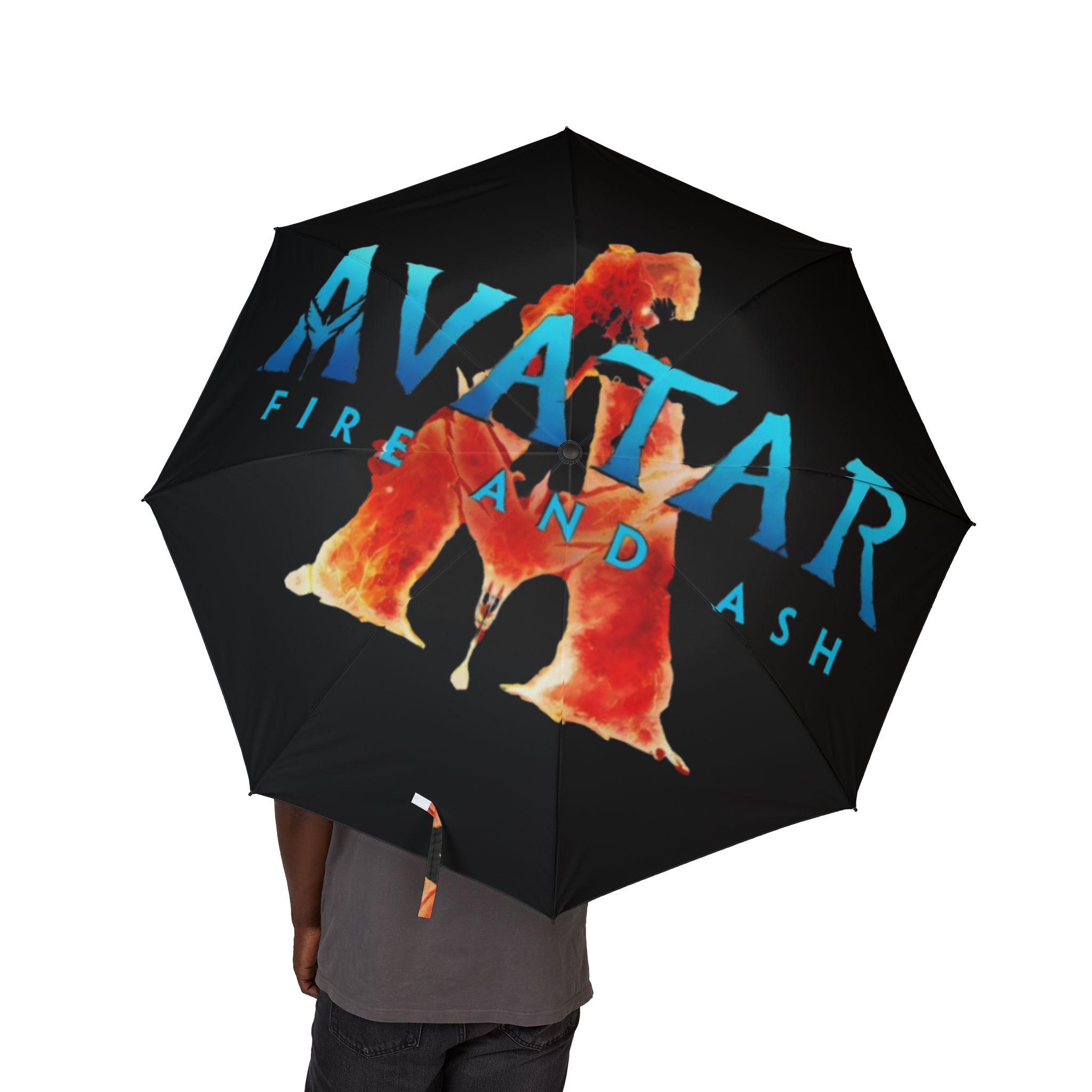 The Avatar: Fire and Ash Semi-Automatic Foldable Umbrella - Image 4