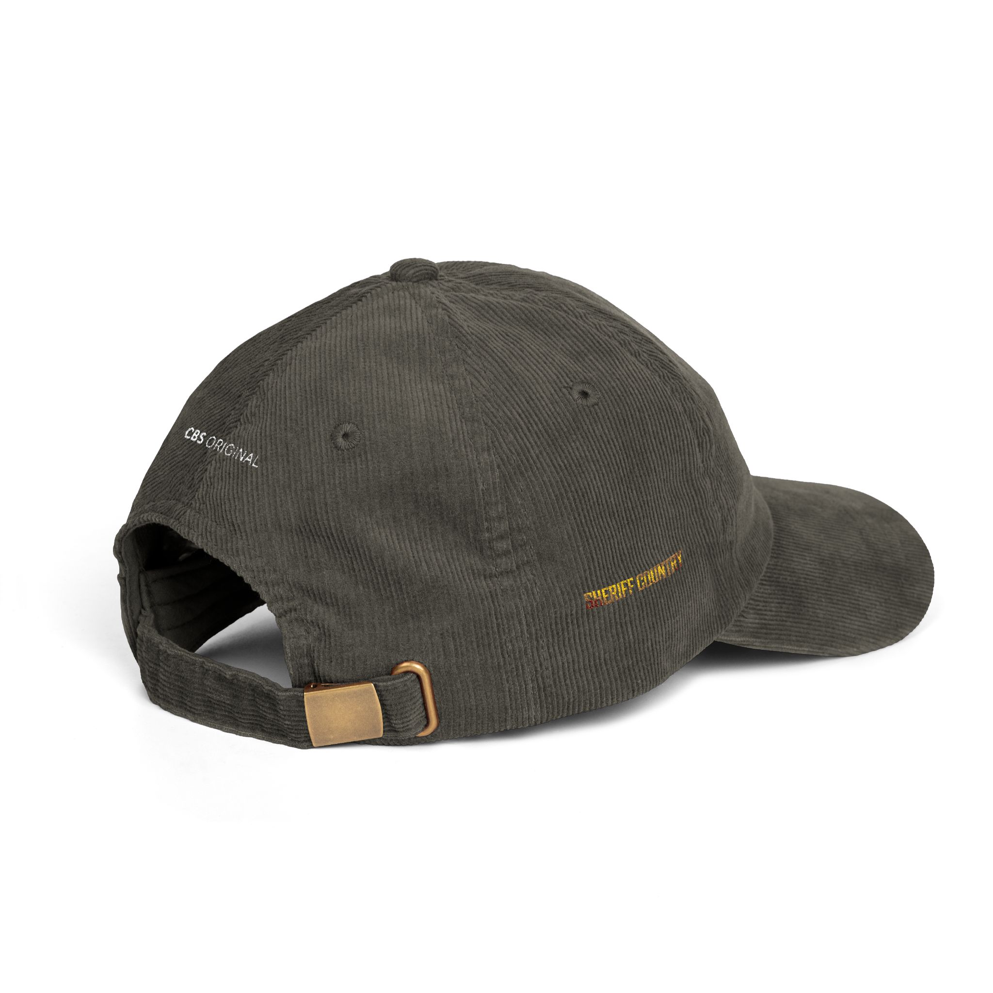 Sheriff Country Vintage Corduroy Cap (Embroidery) - Image 12