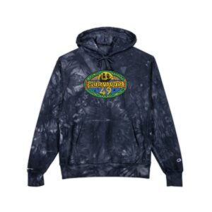 Survivor Season 49 Unisex Champion Tie-Dye Hoodie (Embroidery)