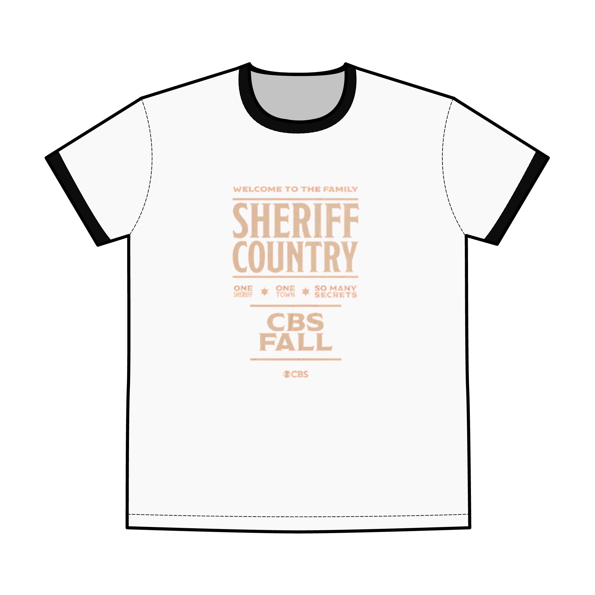 Sheriff Country Men's Staple Ringer Tee