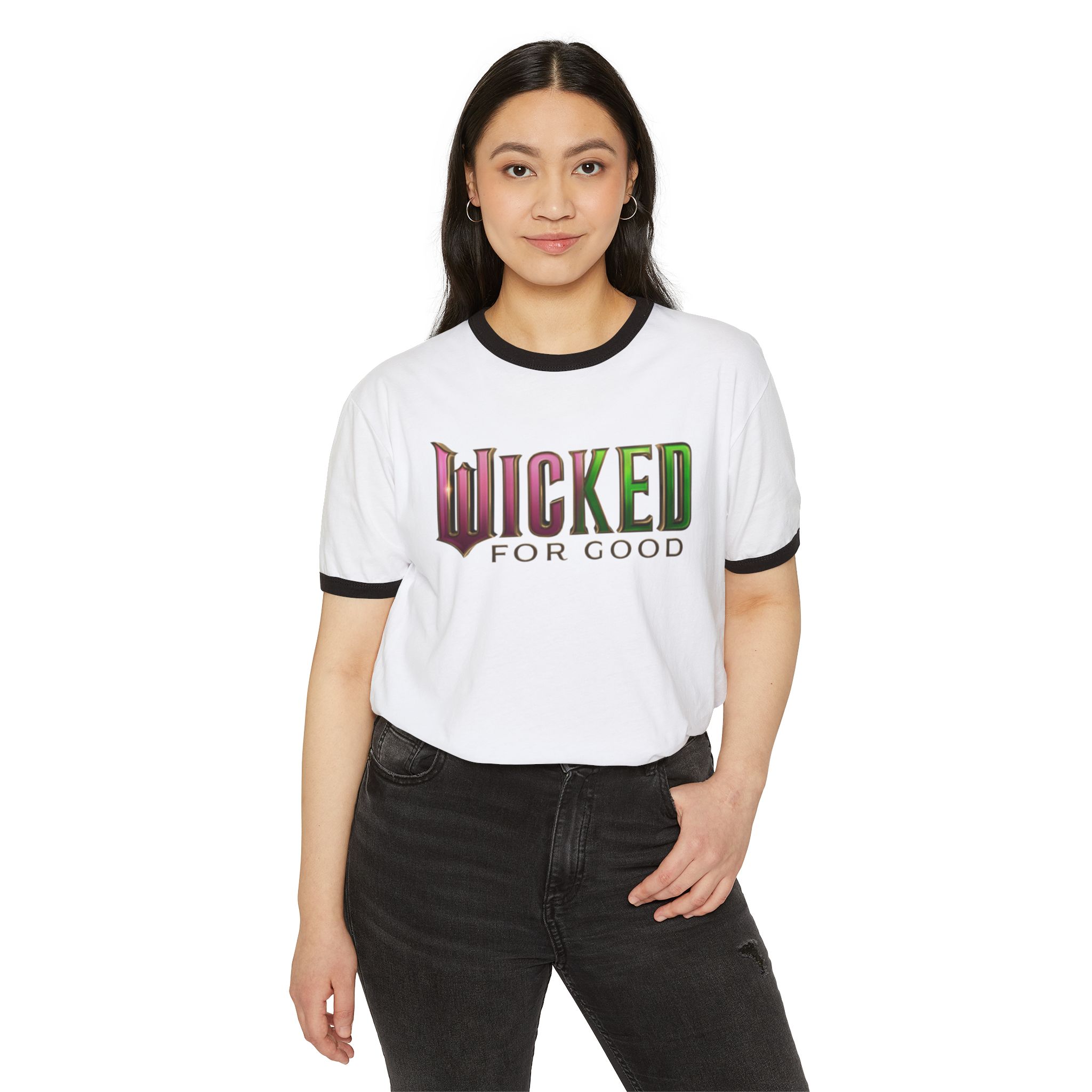 Wicked: For Good Unisex Cotton Ringer T-Shirt - Image 15