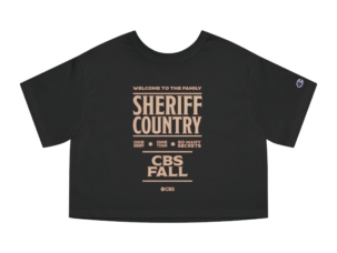 Sheriff Country Champion Women's Heritage Cropped T-Shirt