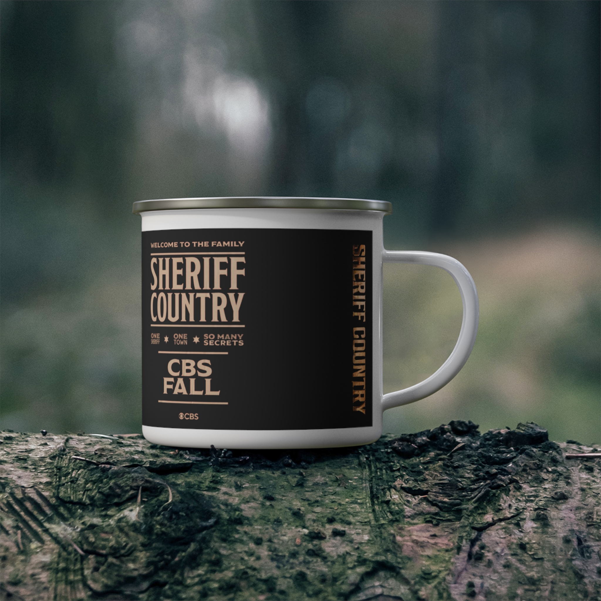 Sheriff Country Enamel Camping Mug - Image 4