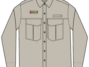 Wicked: For Good Men's Eddie Bauer Long Sleeve Performance Fishing Shirt