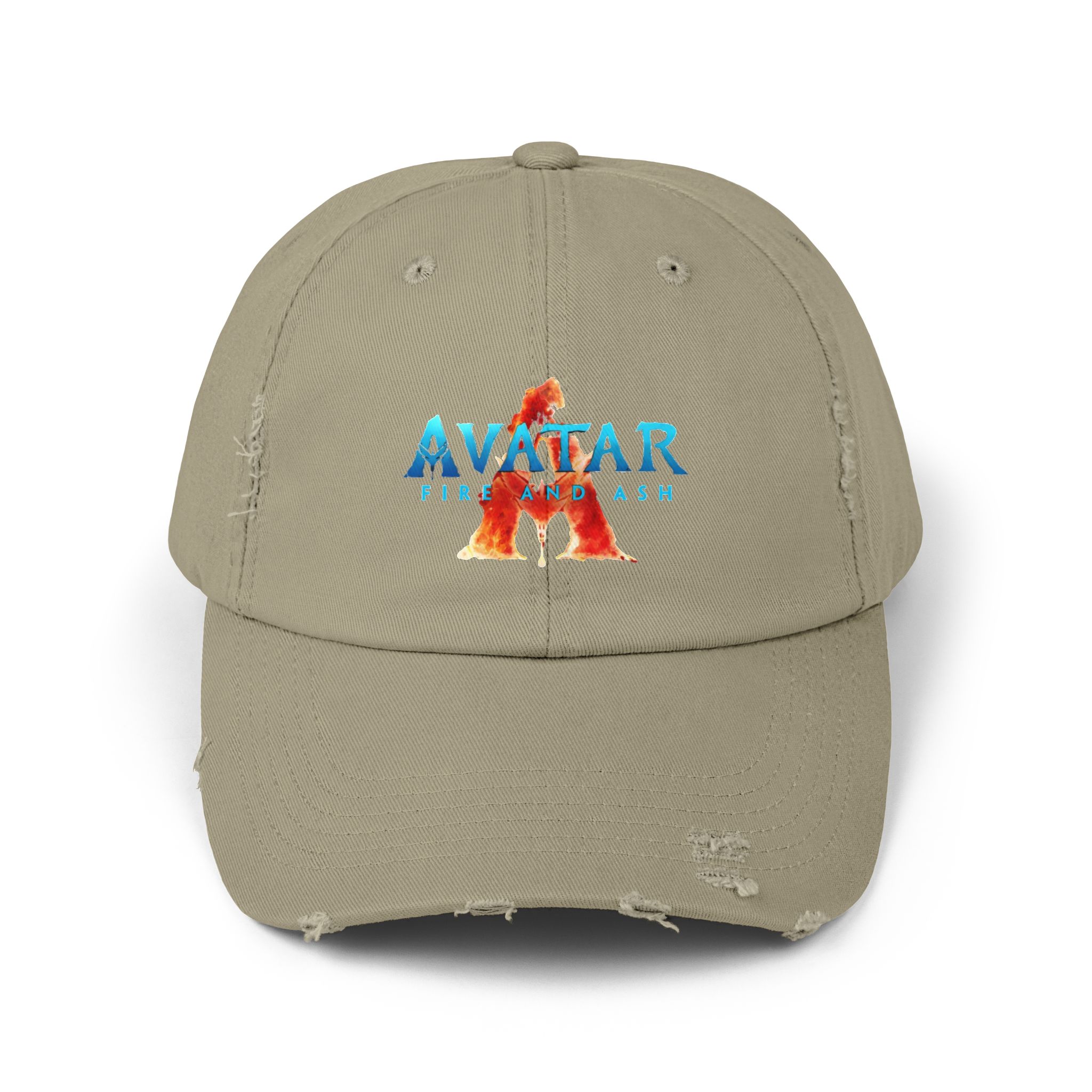 The Avatar: Fire and Ash Unisex Distressed Cap
