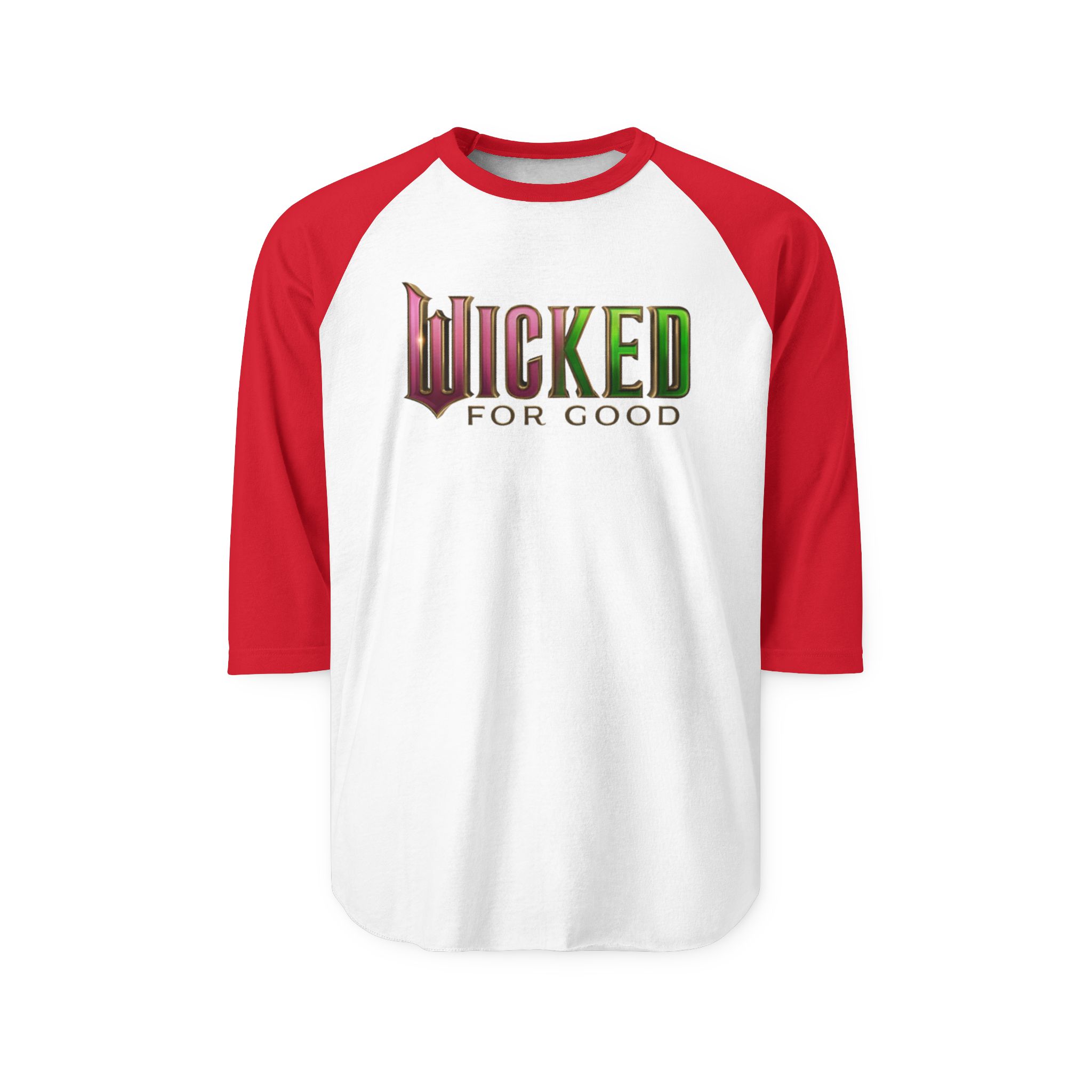 Wicked: For Good Unisex Three-Quarter Sleeve Raglan Shirt - Image 21