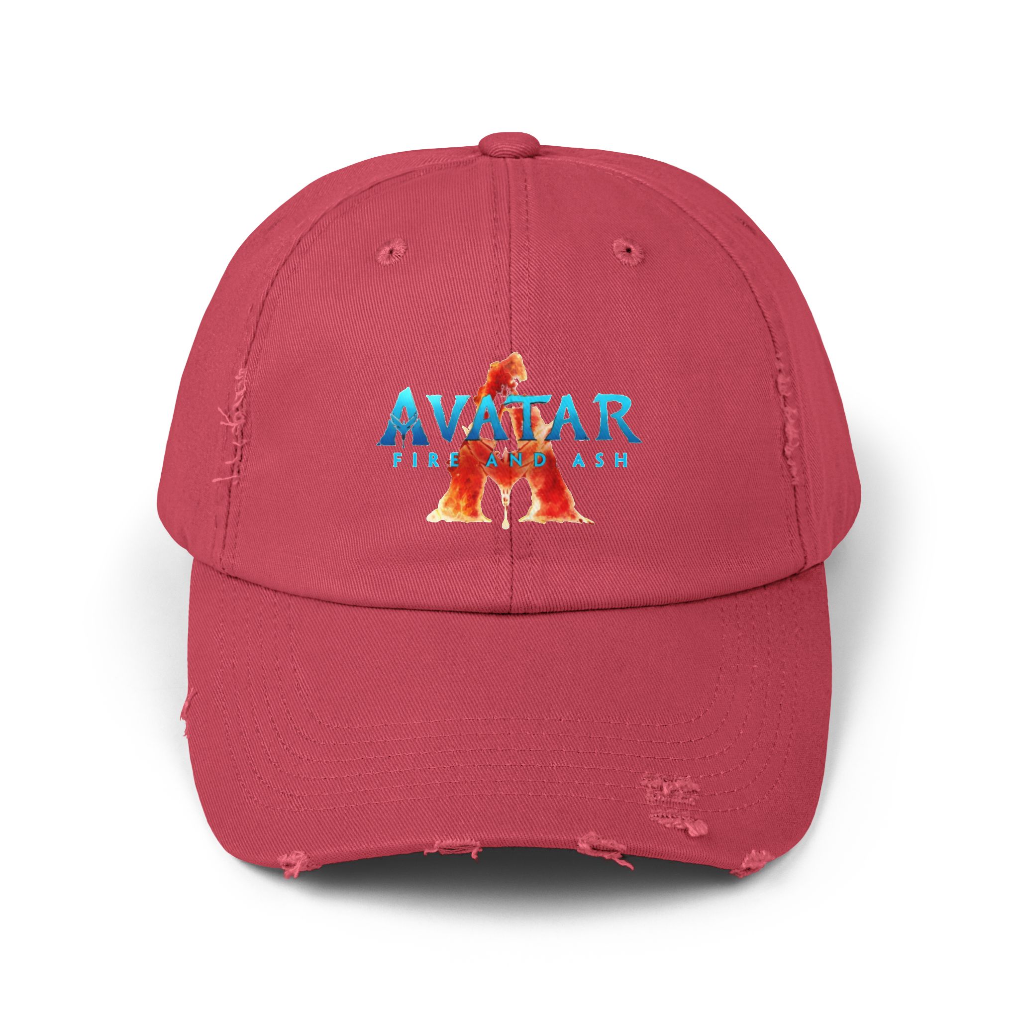 The Avatar: Fire and Ash Unisex Distressed Cap - Image 21
