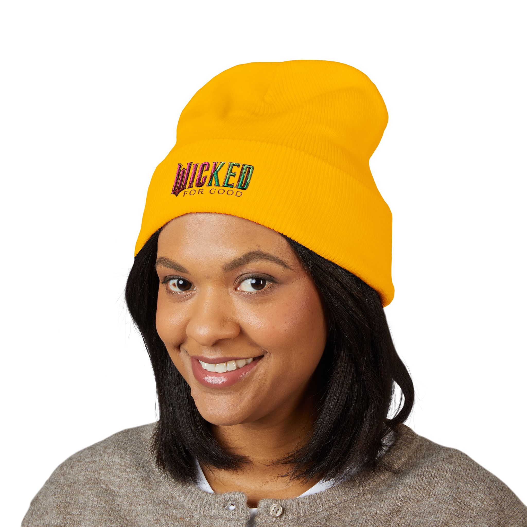 Wicked: For Good Classic Cuffed Beanie (Embroidery) - Image 11