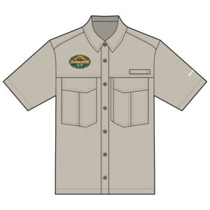 Survivor Season 49 Eddie Bauer Unisex Short Sleeve Performance Fishing Shirt