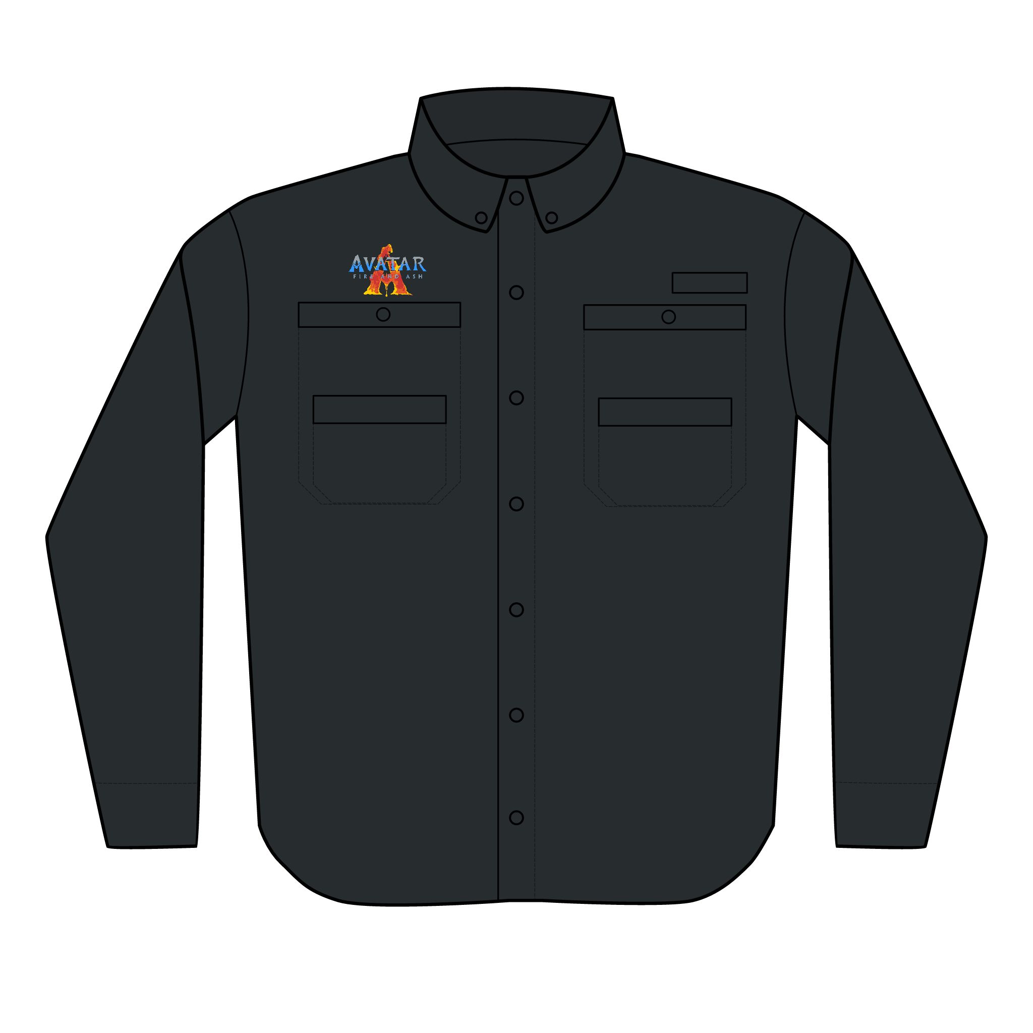 The Avatar: Fire and Ash Men's Columbia PFG Tamiami™ II Shirt (Embroidery) - Image 8