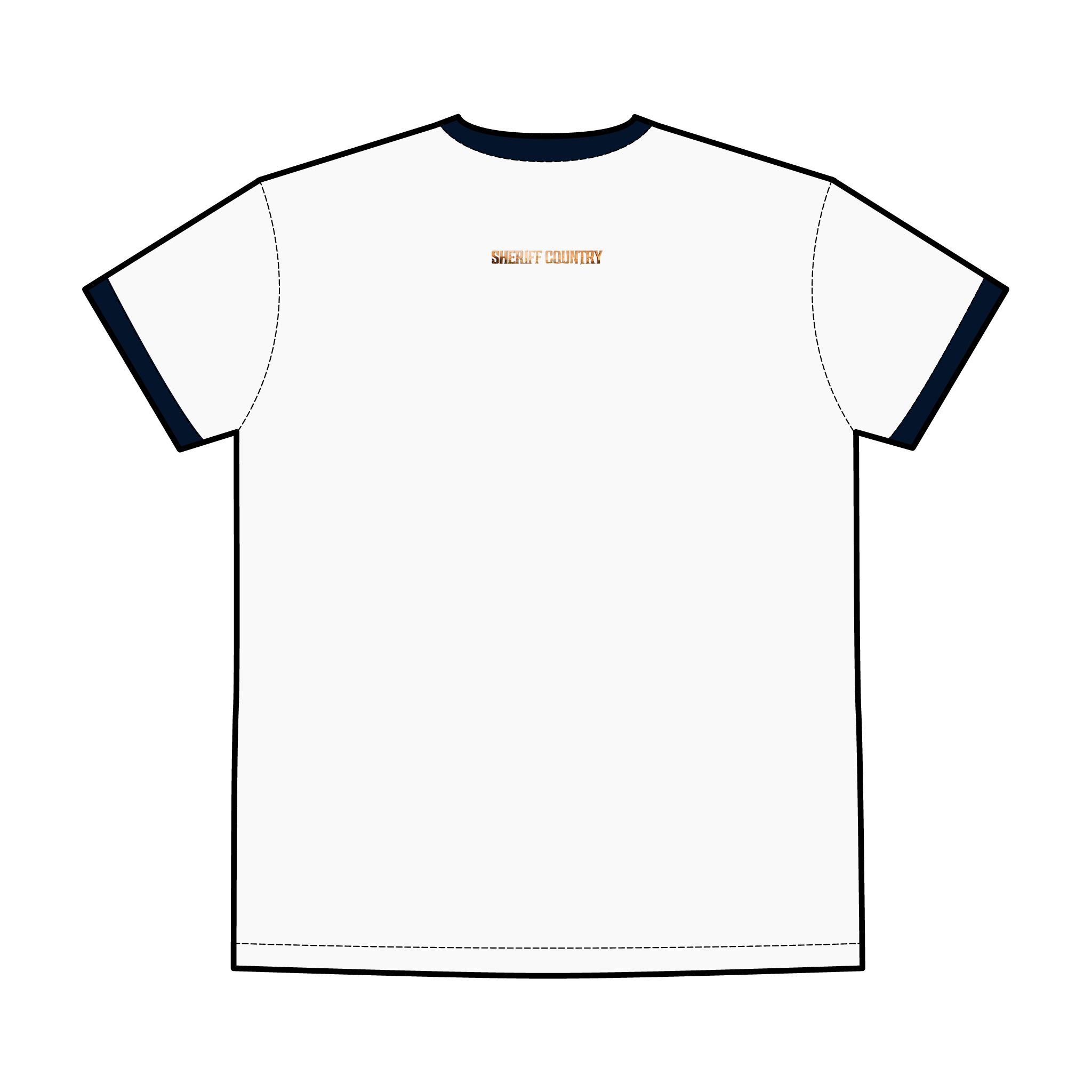 Sheriff Country Men's Staple Ringer Tee - Image 4