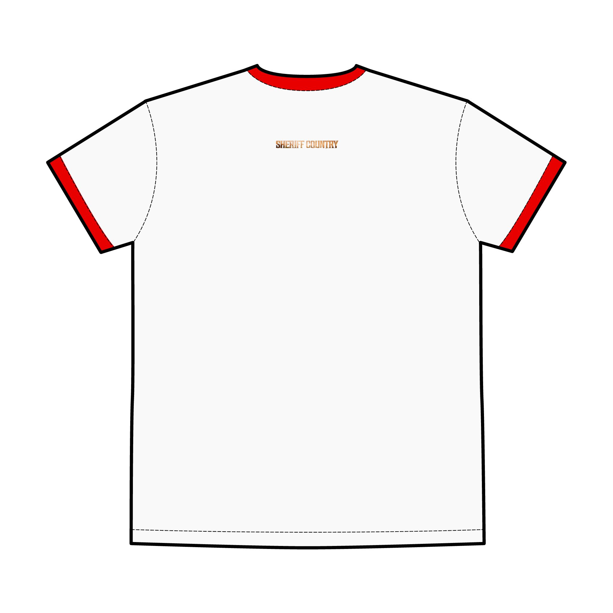 Sheriff Country Men's Staple Ringer Tee - Image 6