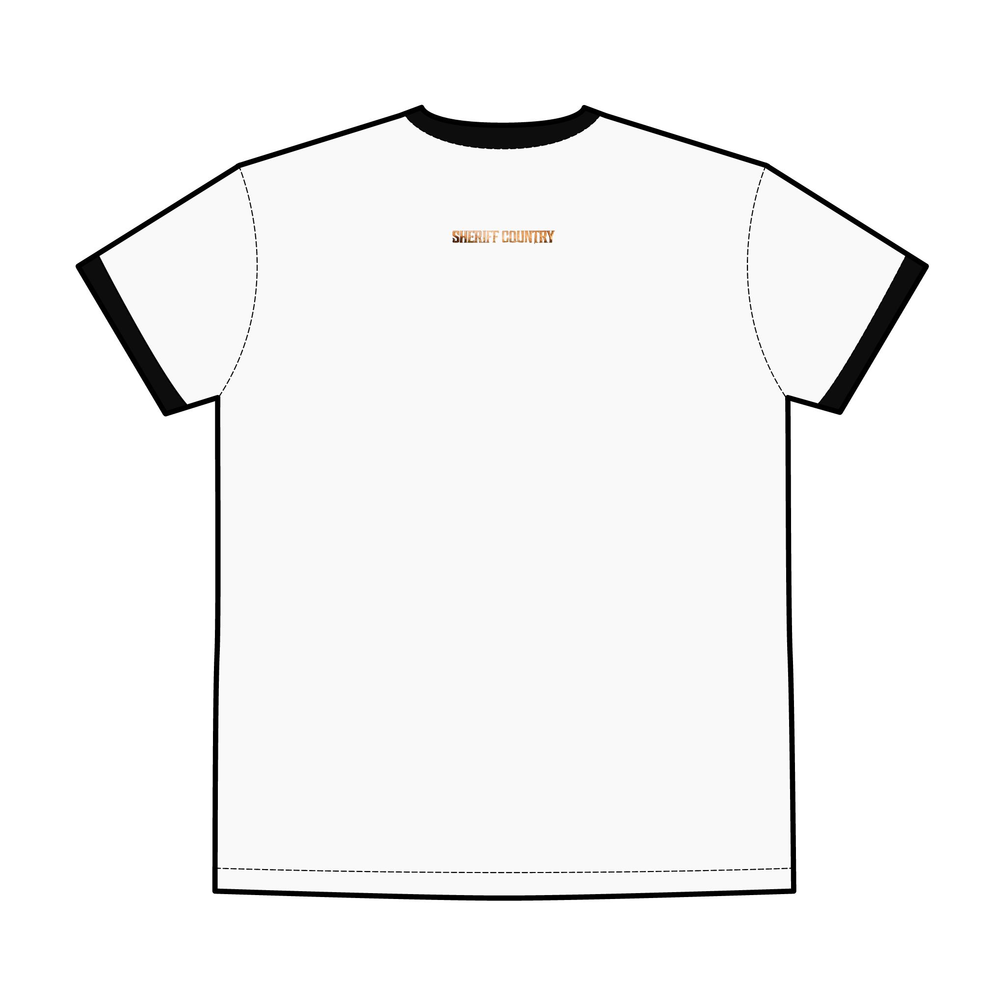 Sheriff Country Men's Staple Ringer Tee - Image 2