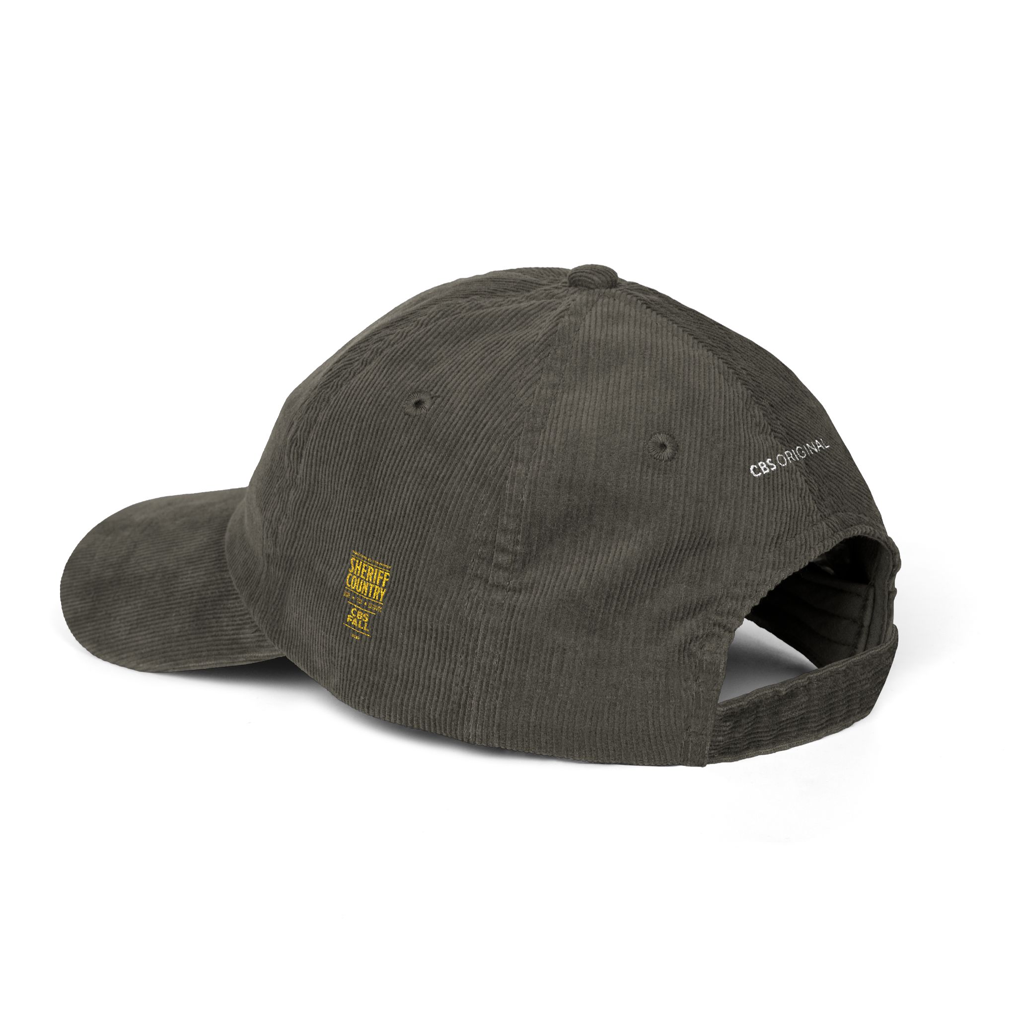 Sheriff Country Vintage Corduroy Cap (Embroidery) - Image 11