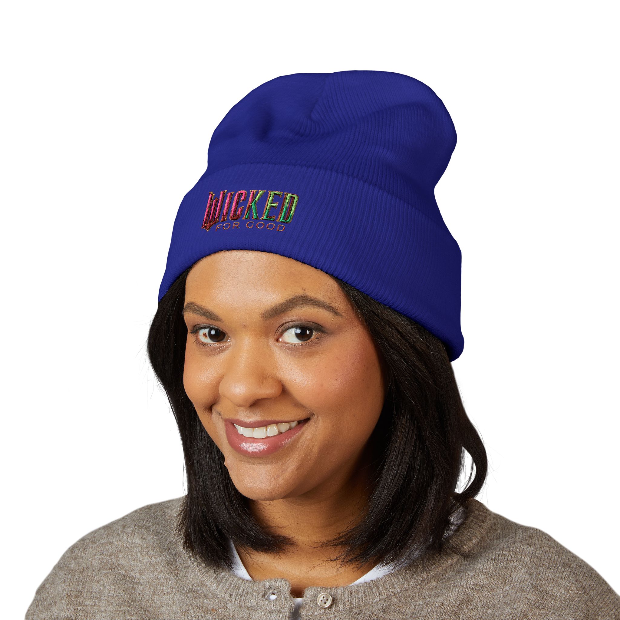 Wicked: For Good Classic Cuffed Beanie (Embroidery) - Image 7