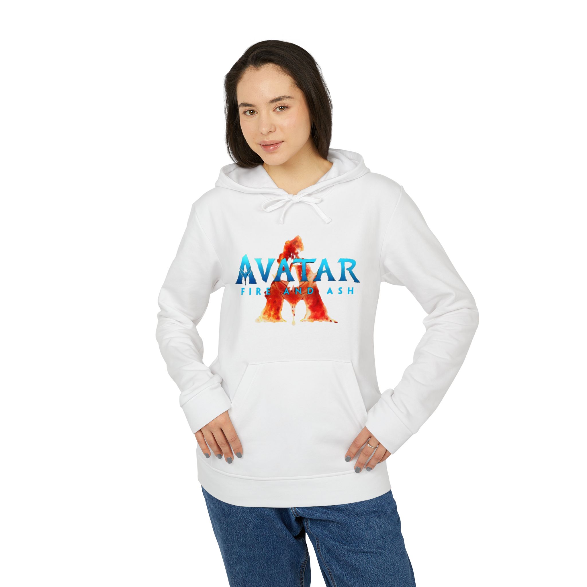 The Avatar: Fire and Ash adidas Unisex Fleece Hoodie - Image 3