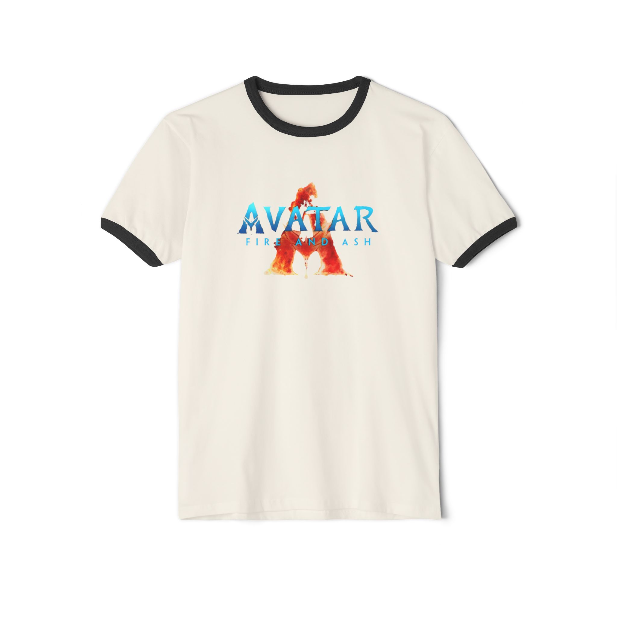 The Avatar: Fire and Ash Unisex Cotton Ringer T-Shirt - Image 9