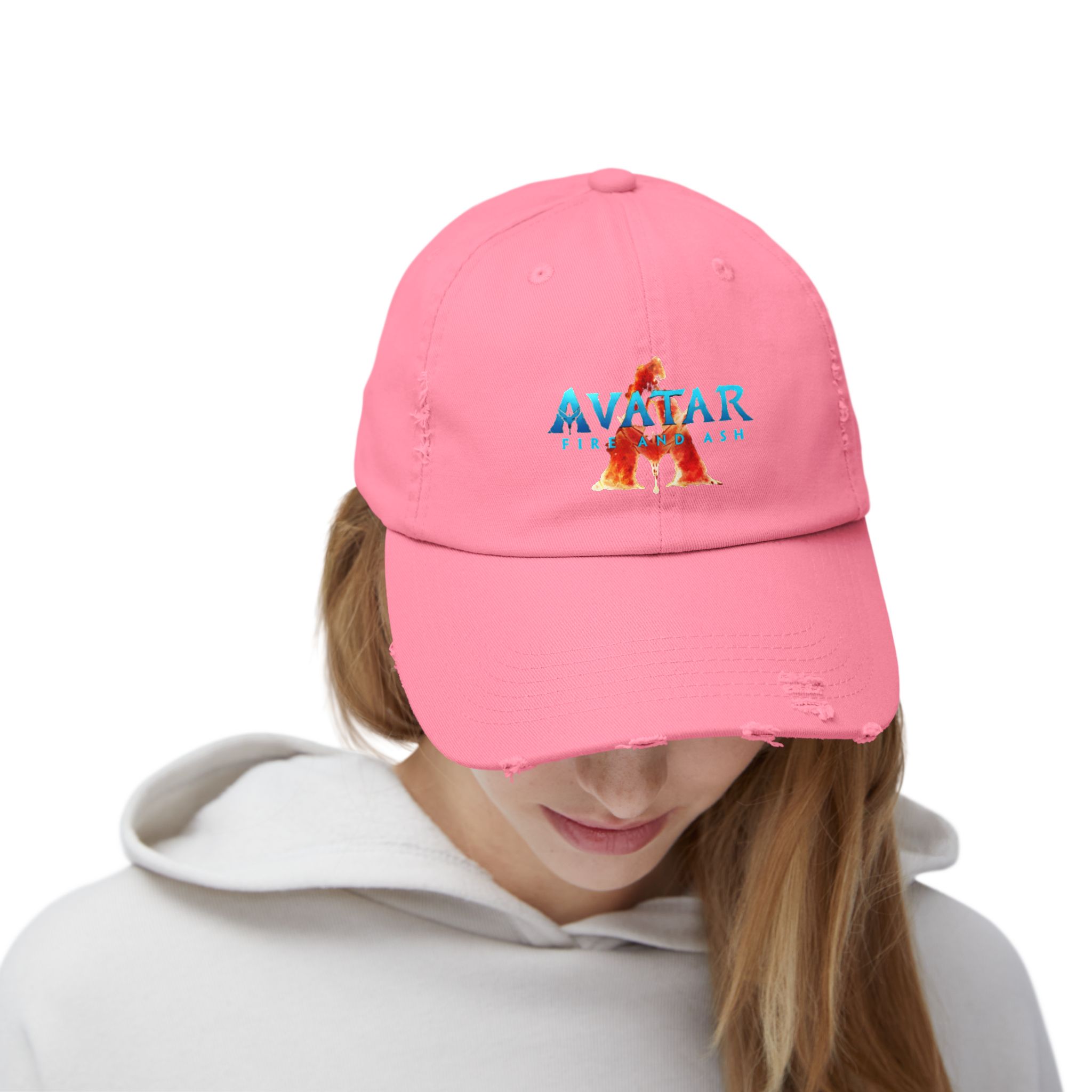 The Avatar: Fire and Ash Unisex Distressed Cap - Image 12