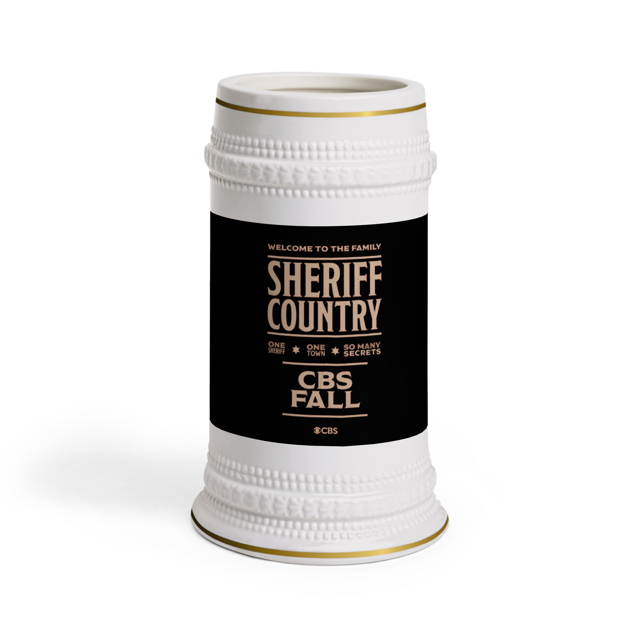 Sheriff Country Beer Stein Mug